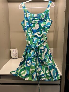 Spense sleeveless cotton blend sundress Size 14